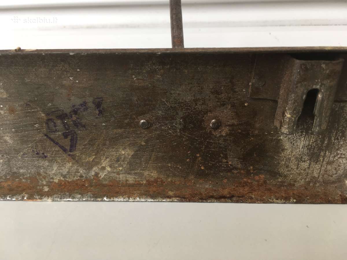 Senovinė Rūbų kabykla metalinė gamyklinė 1958 m. - nuotraukos Nr. 4