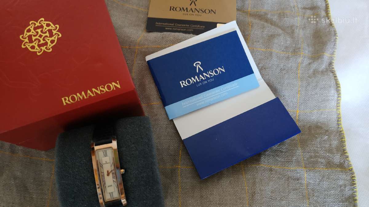 Šveicariškas laikrodis Romanson - nuotraukos Nr. 2