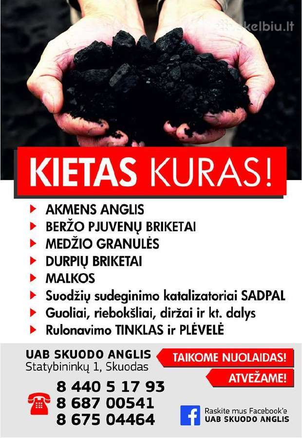 Prekyba kietu kuru - UAB Skuodo anglis - nuotraukos Nr. 3