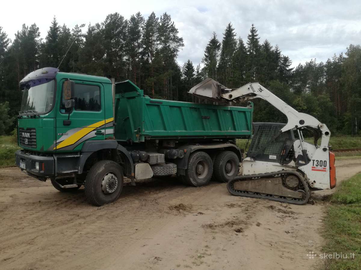 Bobcat T770 nuoma žemės darbai - nuotraukos Nr. 9