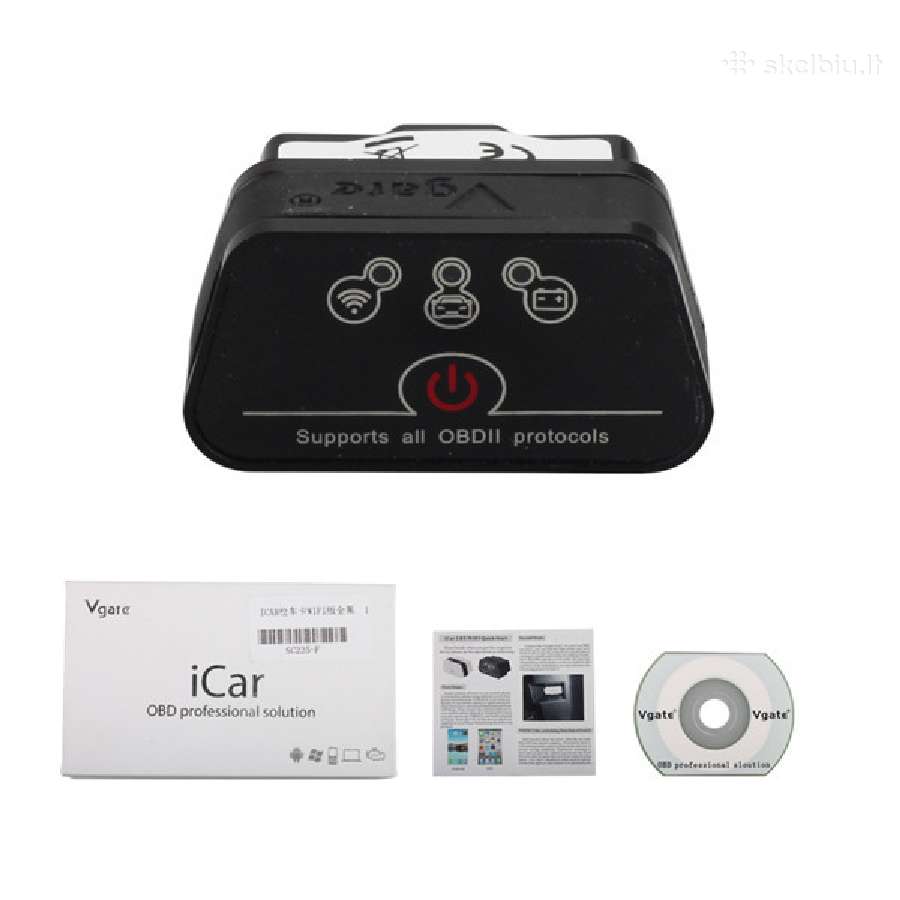 Vgate icar 2 WiFi Android Obd2 Elm327 diagnostika - nuotraukos Nr. 2