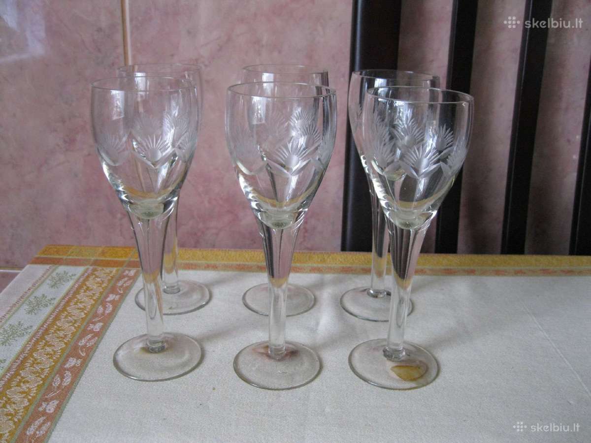 Taures is Ltsr Stiklines 6 vnt. Nenaudotos