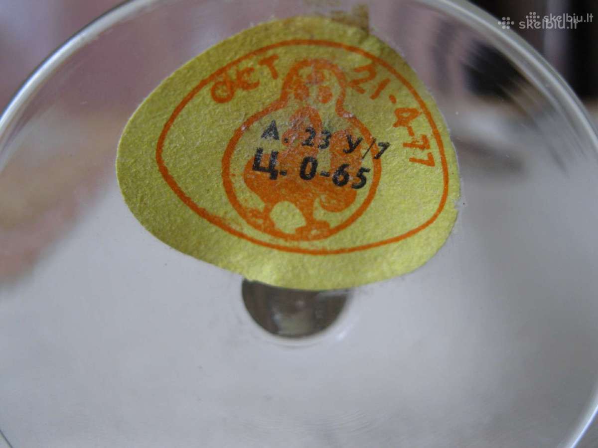 Taures is Ltsr Stiklines 6 vnt. Nenaudotos - nuotraukos Nr. 6
