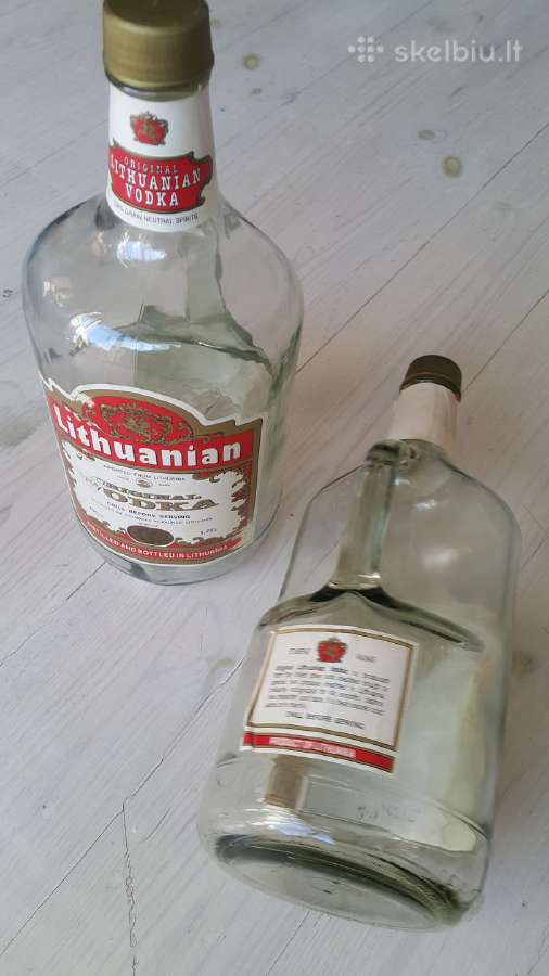 Stiklinės bonkės 2vnt 1.75l - nuotraukos Nr. 4