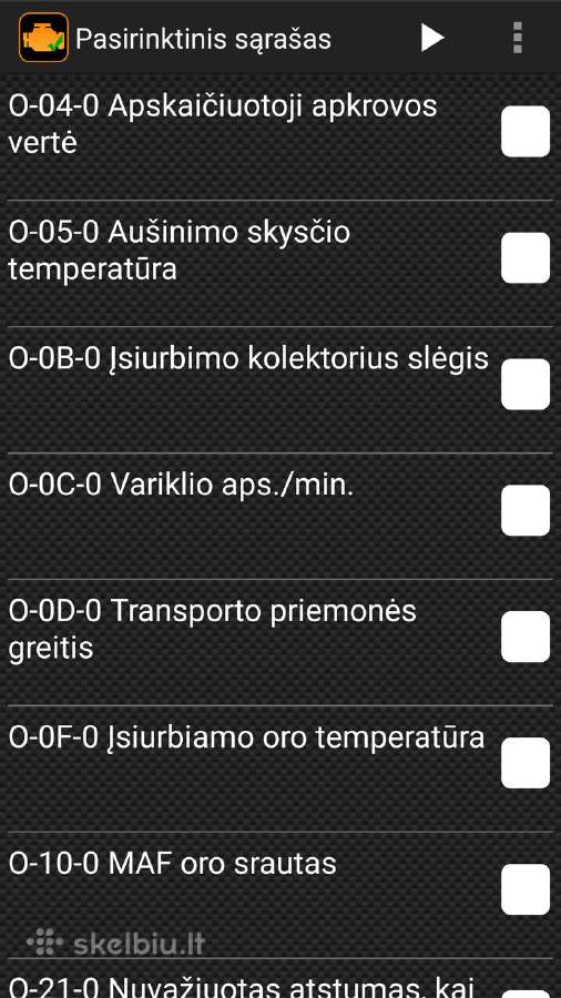 Vgate icar 2 WiFi Android Obd2 Elm327 diagnostika - nuotraukos Nr. 13