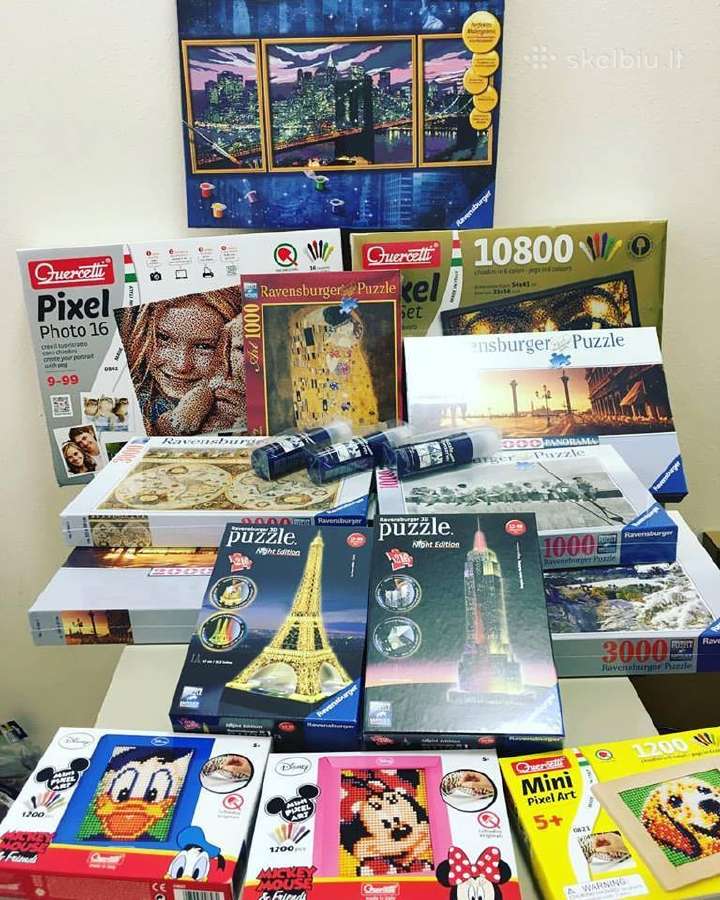 Visos Ravensburger dėlionės Puzzle vienoj vietoj! - nuotraukos Nr. 11
