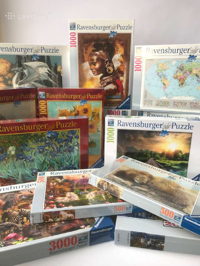 Visos Ravensburger dėlionės Puzzle vienoj vietoj! - nuotraukos Nr. 12