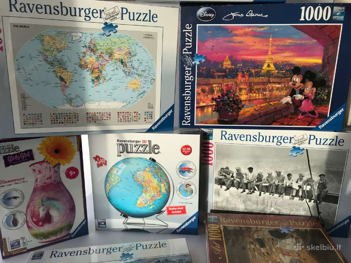 Visos Ravensburger dėlionės Puzzle vienoj vietoj! - nuotraukos Nr. 17