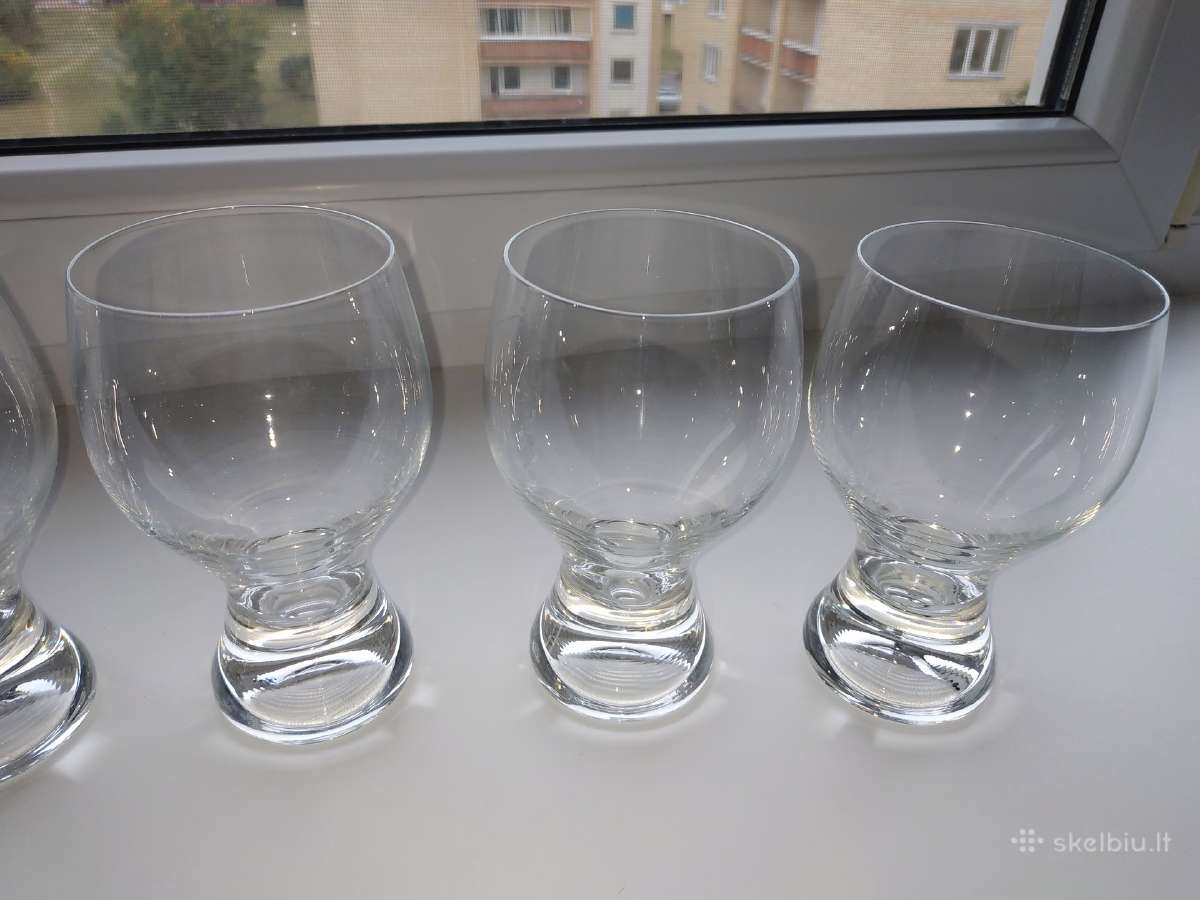 Čekiško krištolo taurės - bokalai (6 vnt.) - nuotraukos Nr. 3