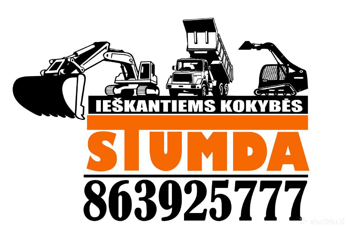 Gerbuvio darbai ekskavatoriaus viksrinio bobcato | Skelbiu.lt Gerbuvio darbai ekskavatoriaus viksrinio bobcato