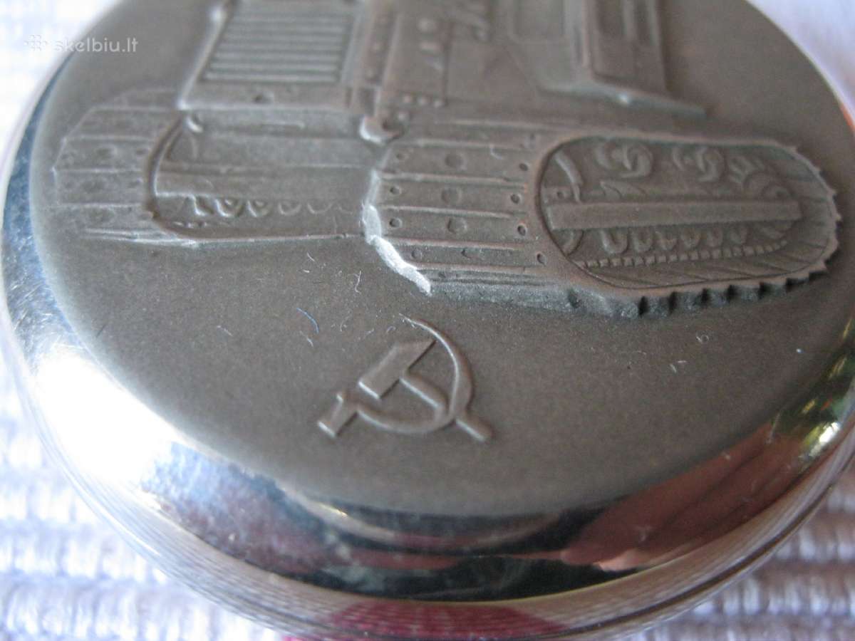 CCCP laikrodis Kolekcinis (Molnija) Traktorius - nuotraukos Nr. 11
