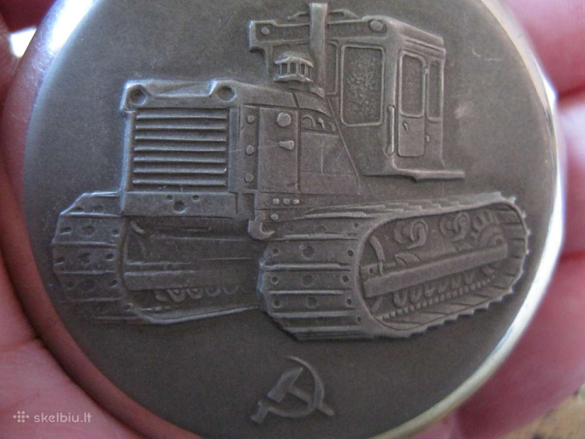 CCCP laikrodis Kolekcinis (Molnija) Traktorius - nuotraukos Nr. 19