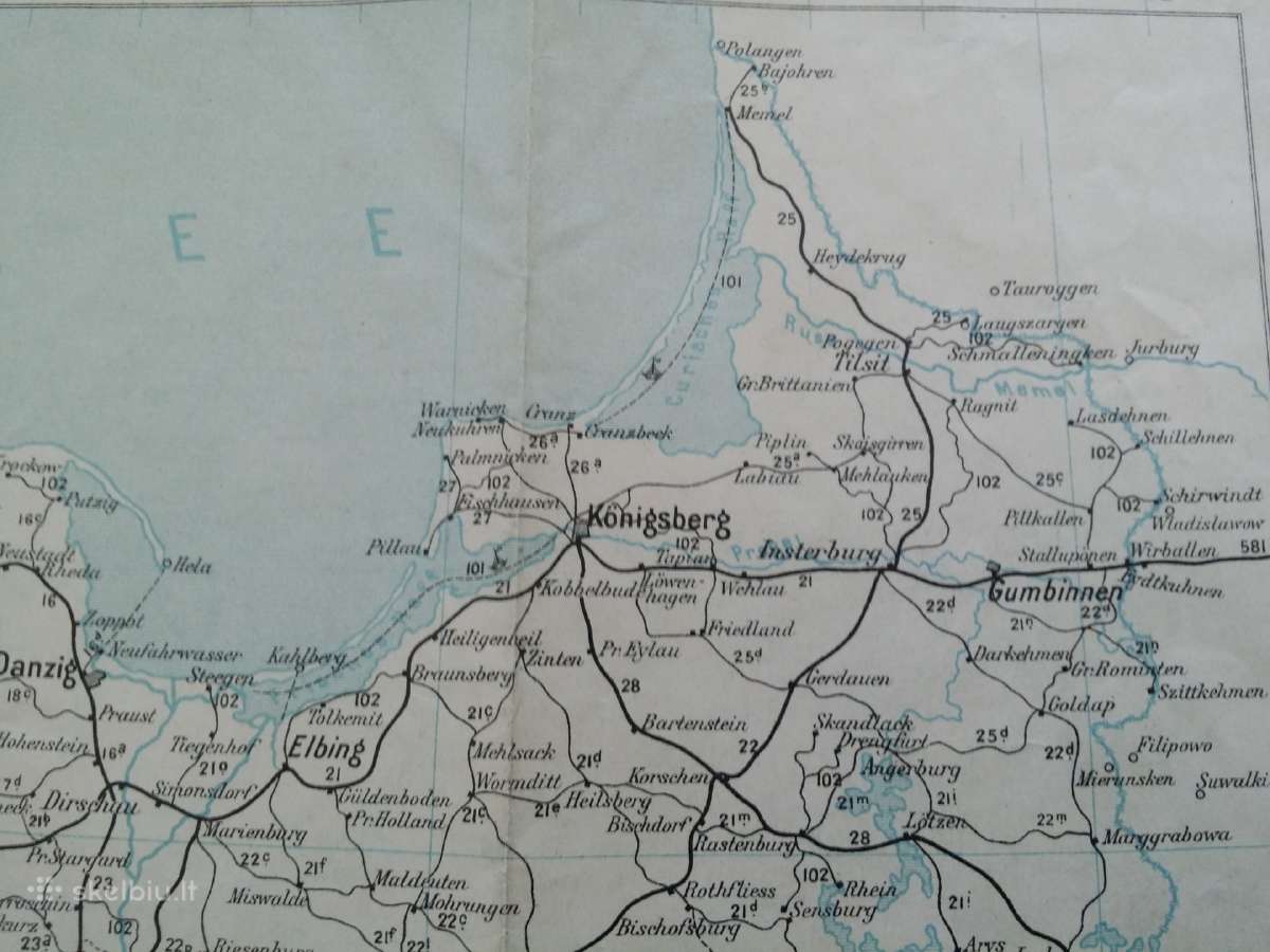 Žemėlapis Vokietijos, Europos ir pasaulio 1909 m - nuotraukos Nr. 11
