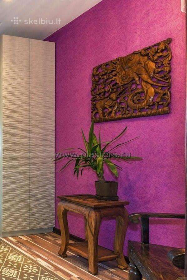 Skysti Tapetai Silkplaster-tapetų dėjimas. - nuotraukos Nr. 14