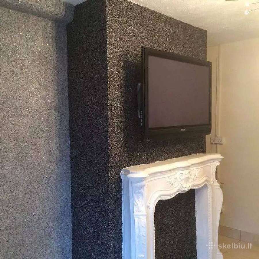 Skysti Tapetai Silkplaster-tapetų dėjimas. - nuotraukos Nr. 7