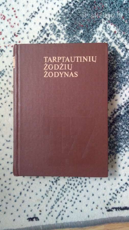 Parduodu tarptautinių žodžių žodyną