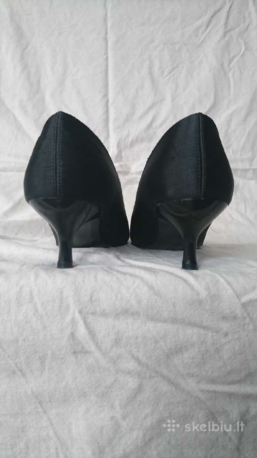 Marks & Spencer kitten heel satino bateliai - nuotraukos Nr. 4