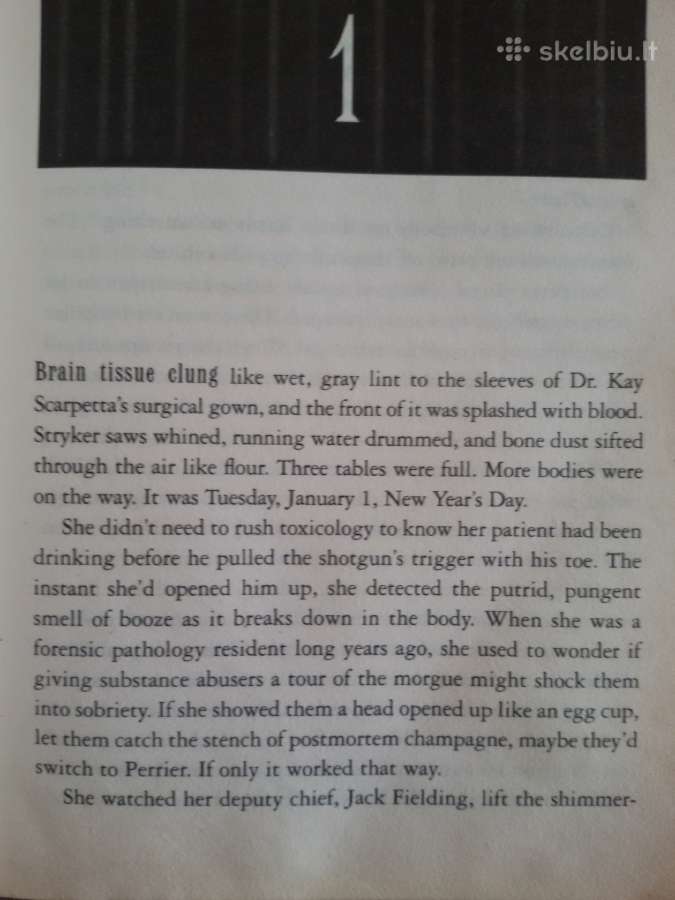 Patricia Cornwell Scarpetta 2008 m. - nuotraukos Nr. 4