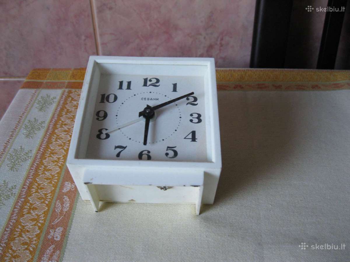 Sevani CCCP budilnikas .Zr. Foto. Pilnai Veikia ! - nuotraukos Nr. 4