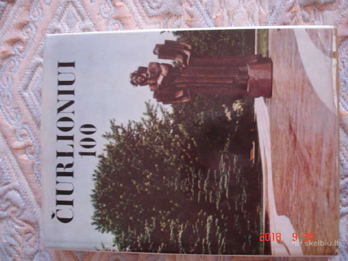 Parduodama knyga- albumas Čiurlioniui 100