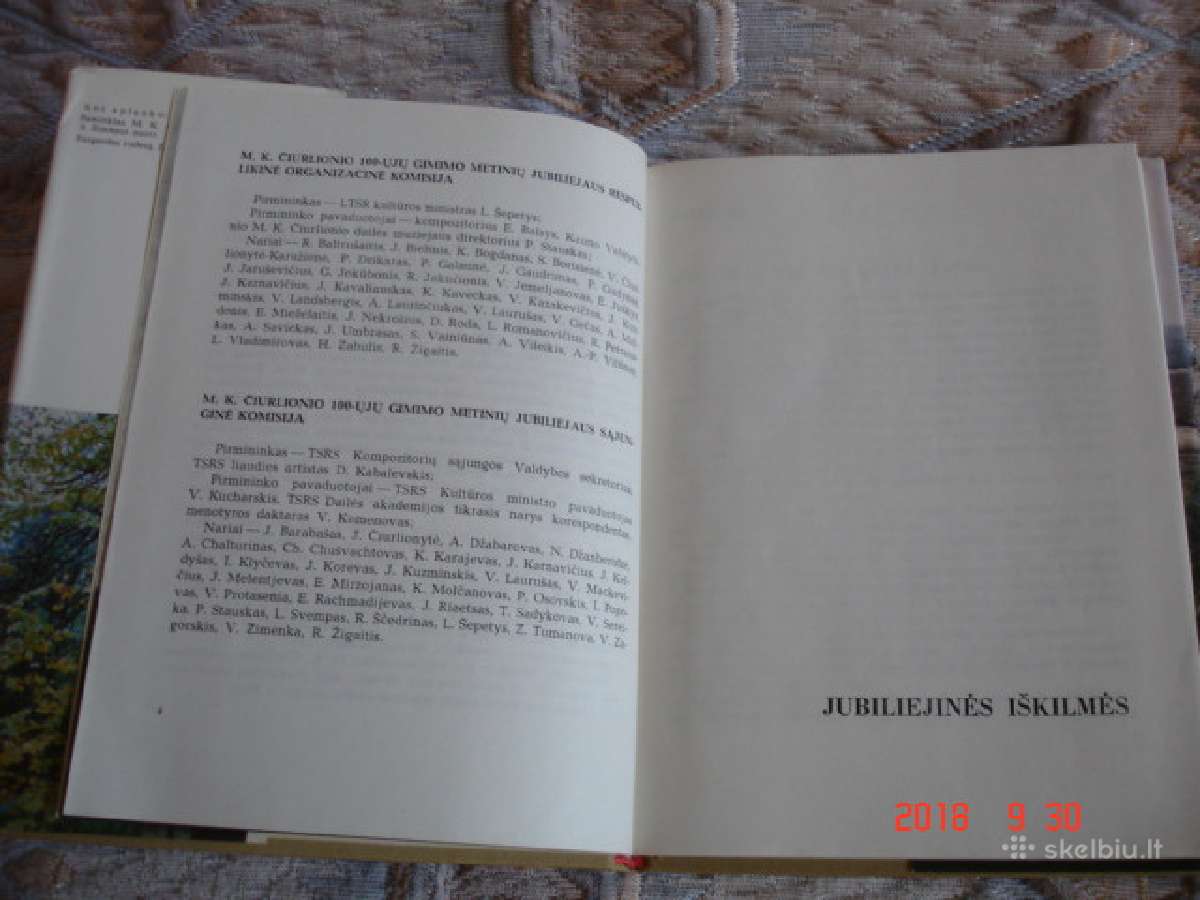 Parduodama knyga- albumas Čiurlioniui 100 - nuotraukos Nr. 4