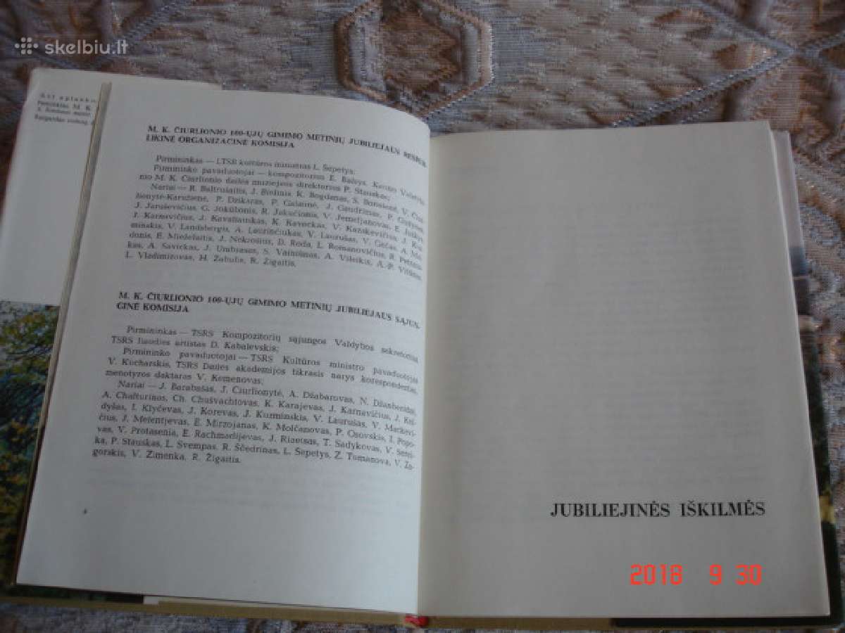 Parduodama knyga- albumas Čiurlioniui 100 - nuotraukos Nr. 5