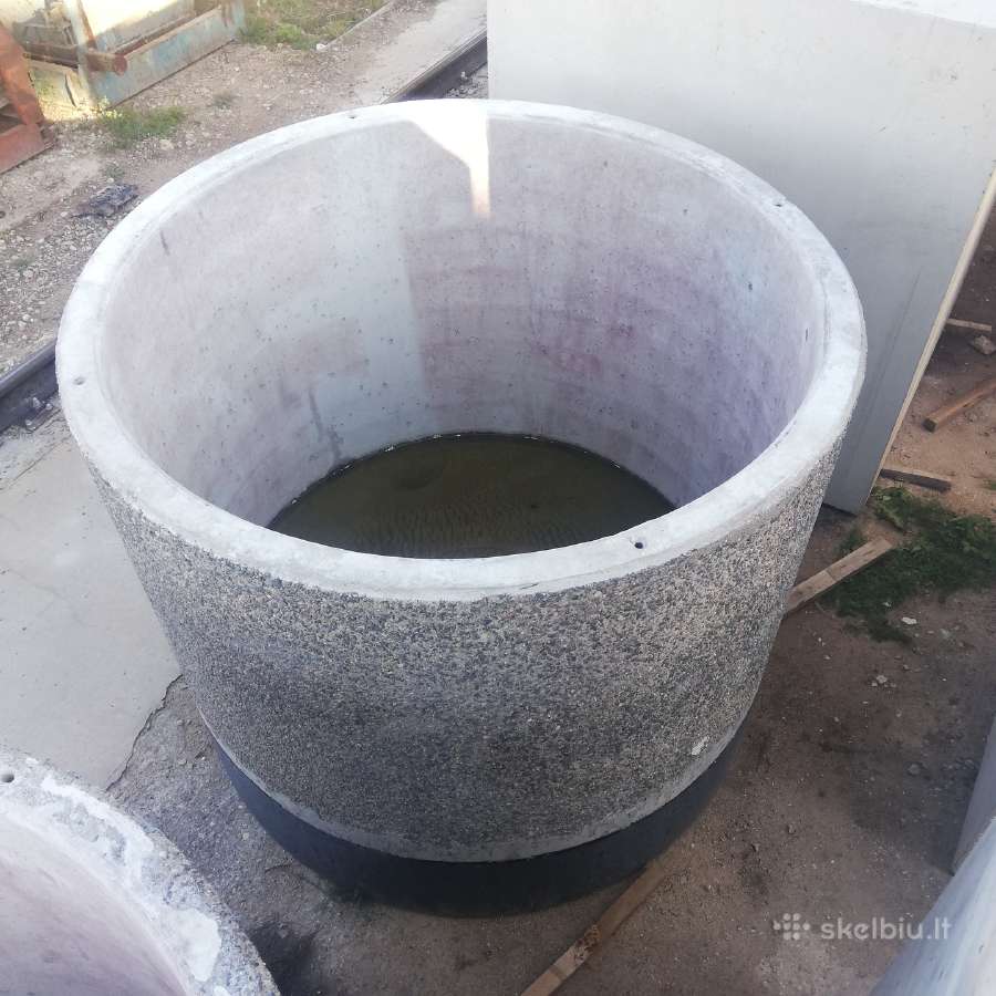 Betoninės talpos, šulinio žiedai su dugnu - nuotraukos Nr. 2