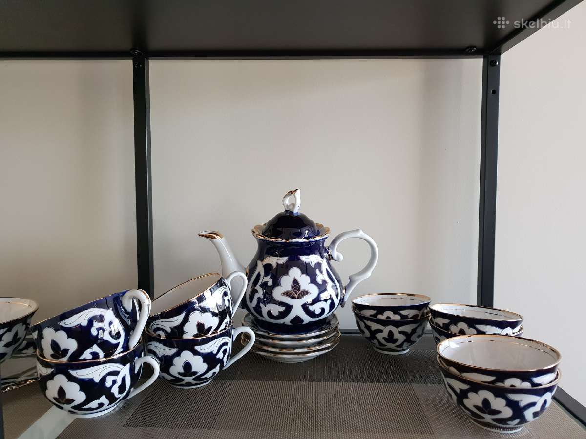 Rankų darbo uzbekiški indai, lėkštės, prieskoniai - nuotraukos Nr. 6