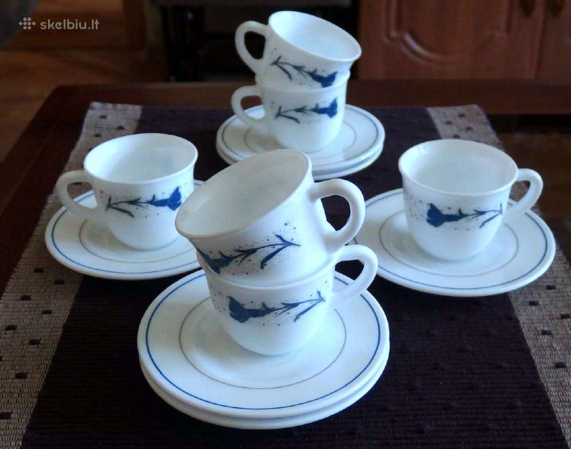 Espresso kavos puoduku ir lekstuciu rinkinys