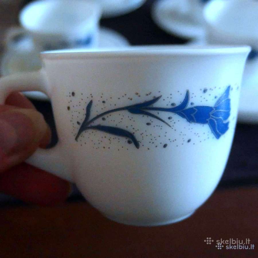 Espresso kavos puoduku ir lekstuciu rinkinys - nuotraukos Nr. 3