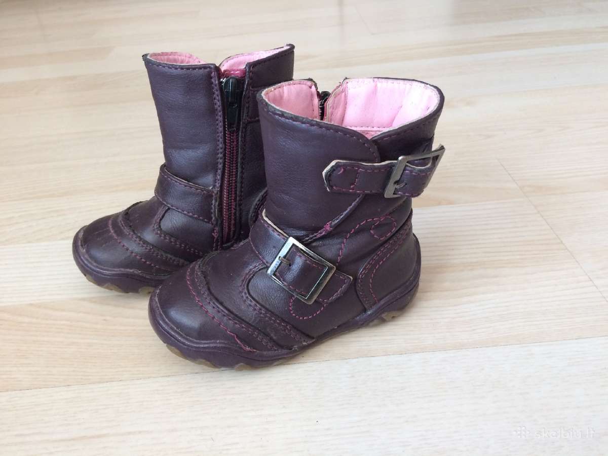 Demisezoniniai violetiniai batukai 21 dydis