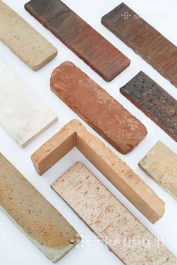 Klinkerio plytų pjaustymas plytelėmis