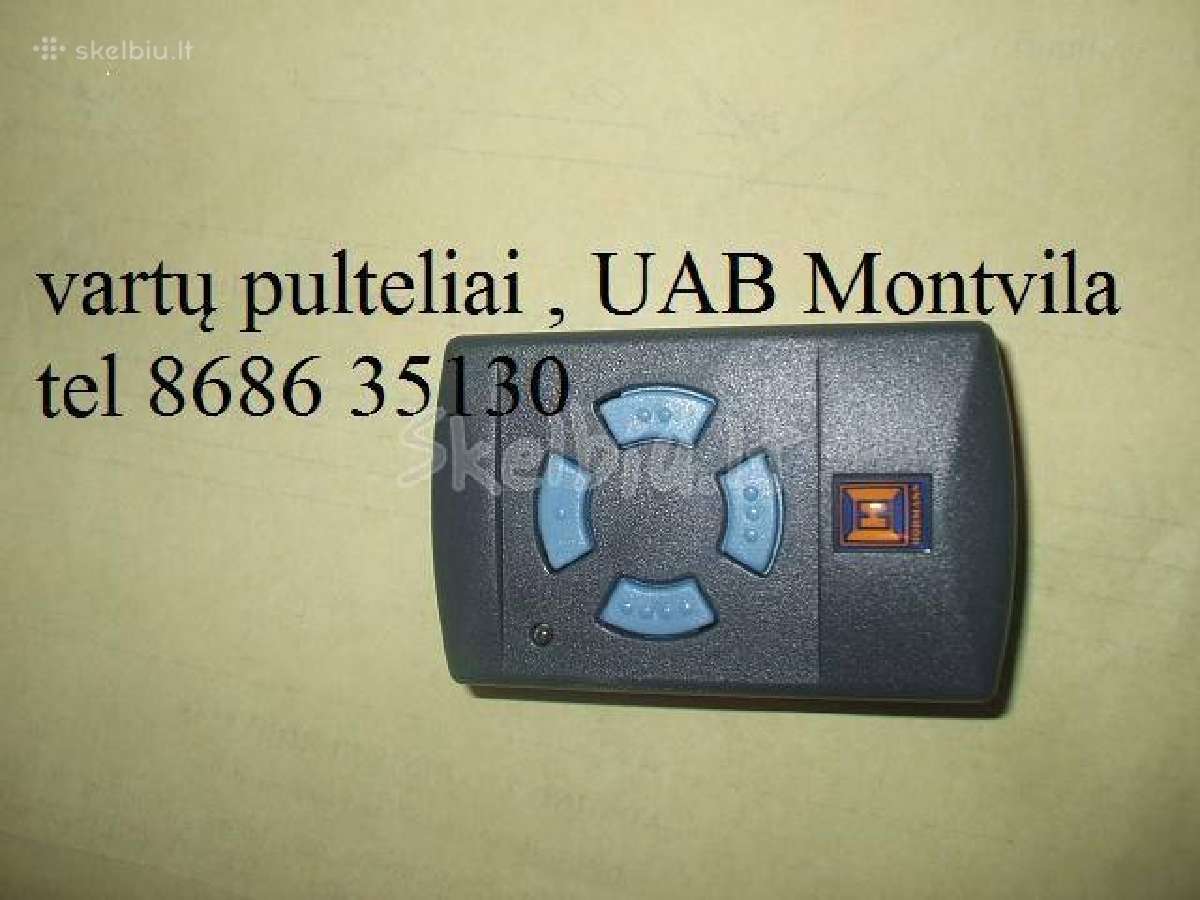 Hormann pulteliai ir priedai vartų automatikai - nuotraukos Nr. 6
