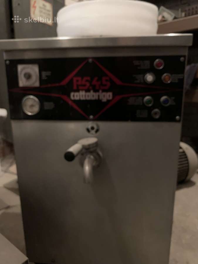 Pasterizavimo pieno apparatas cattabriga ps 45