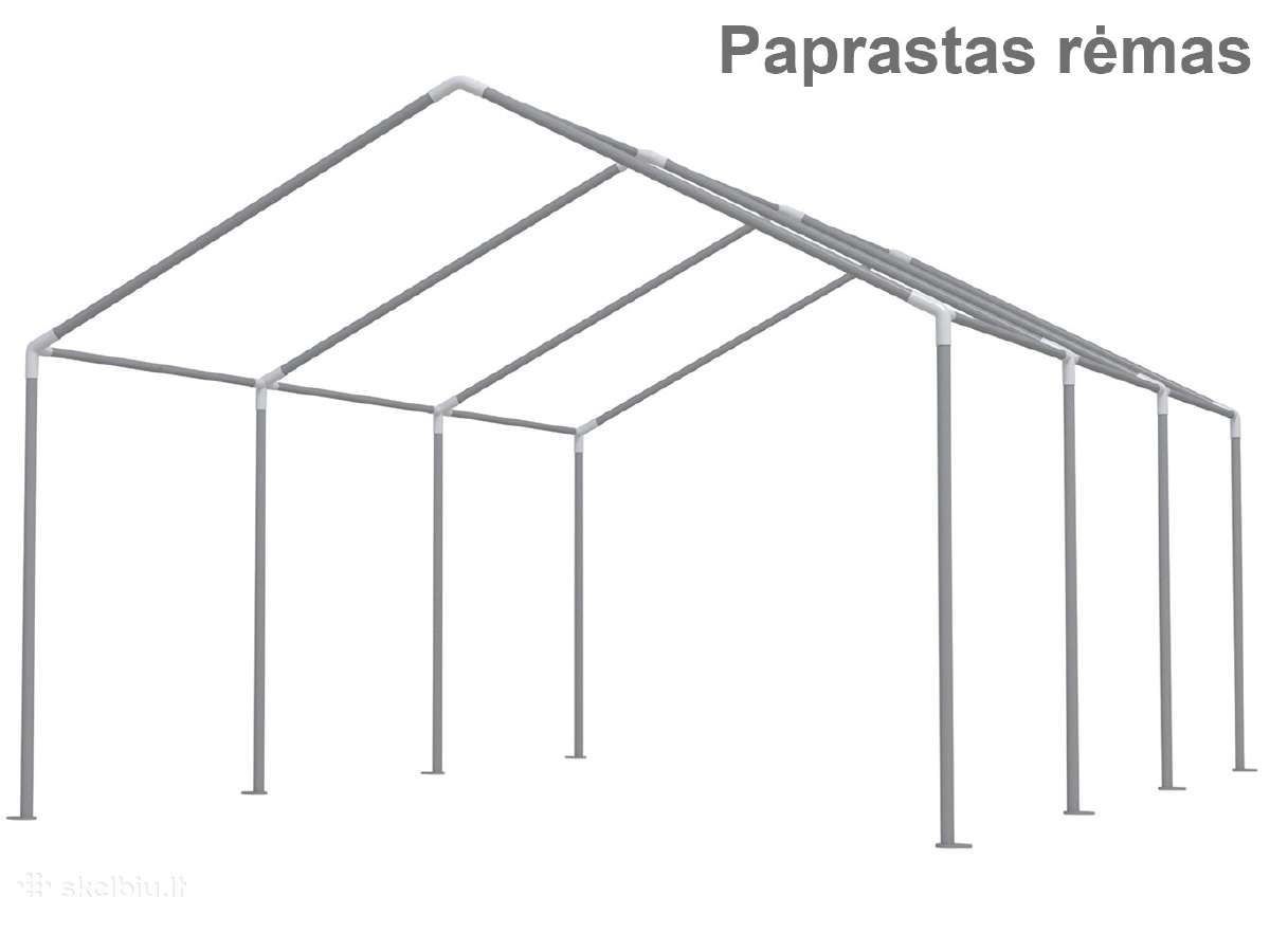 Parduodu sodo palapinę paviljoną Pvc 500g/m2 - nuotraukos Nr. 2