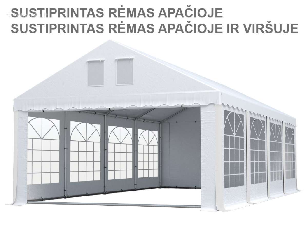 Parduodu sodo palapinę paviljoną Pvc 500g/m2 - nuotraukos Nr. 3