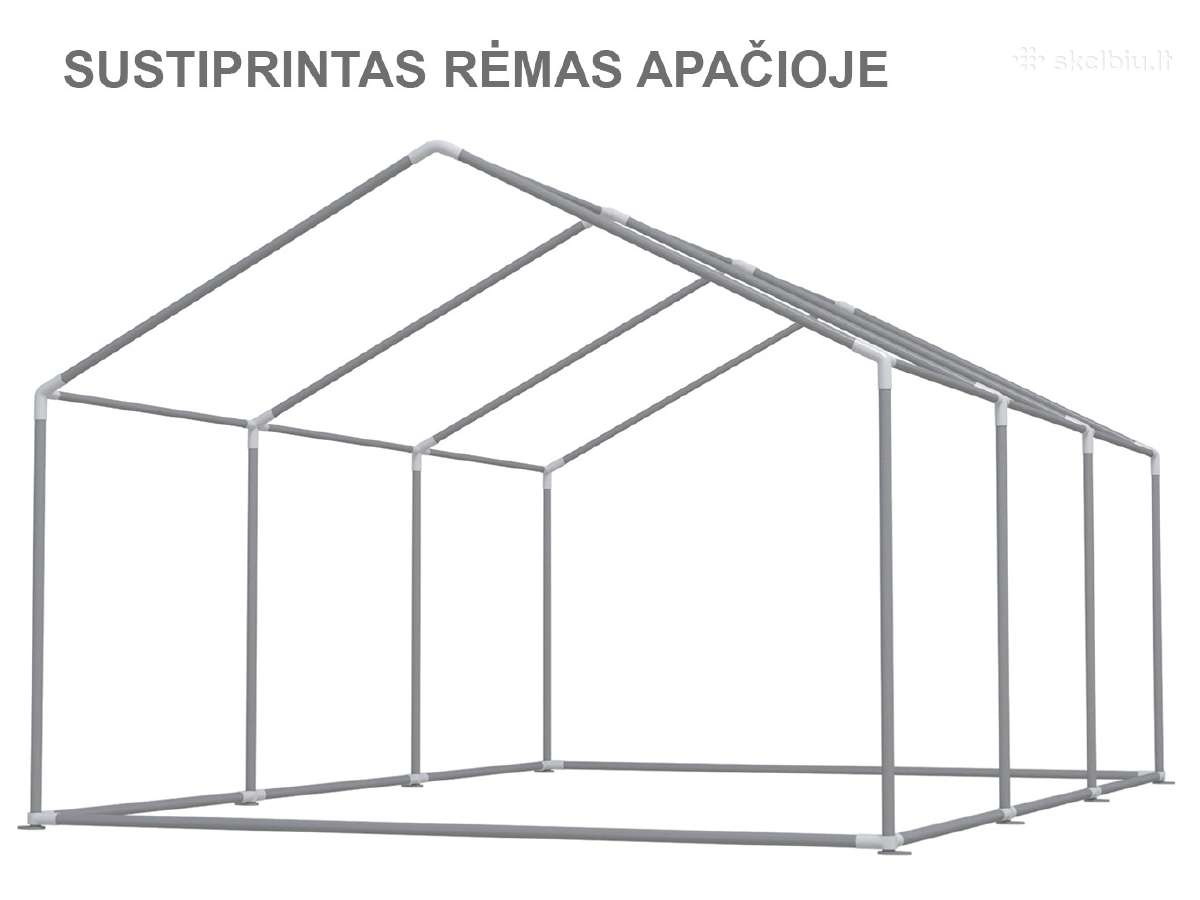 Parduodu sodo palapinę paviljoną Pvc 500g/m2 - nuotraukos Nr. 4