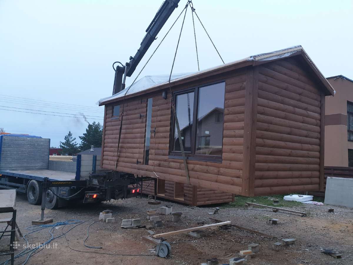 Pirtys sodo nameliai pavėsinės sandėliukai - nuotraukos Nr. 23