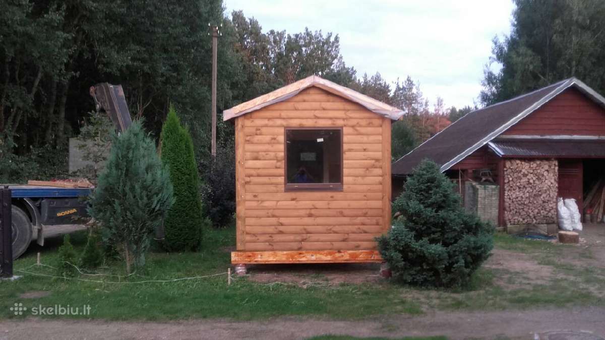 Pirtys sodo nameliai pavėsinės sandėliukai - nuotraukos Nr. 30