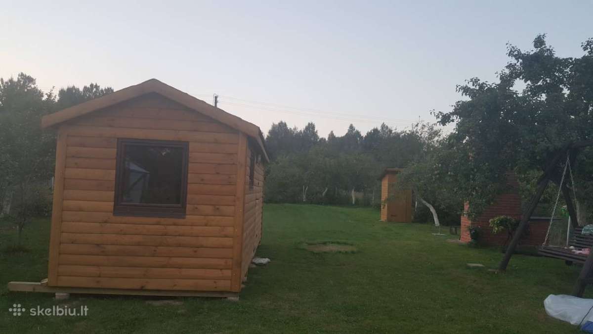Pirtys sodo nameliai pavėsinės sandėliukai - nuotraukos Nr. 14
