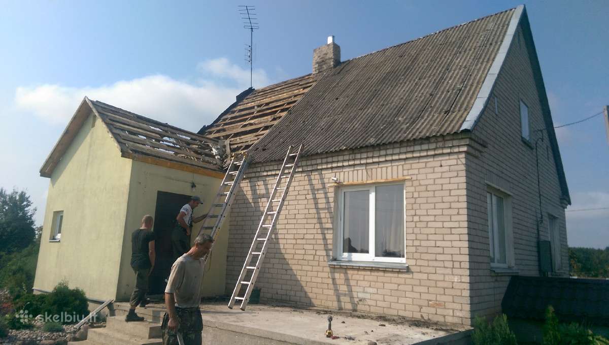 Stogu dengimas. Renovacija. Visi skardinimo darbai - nuotraukos Nr. 4