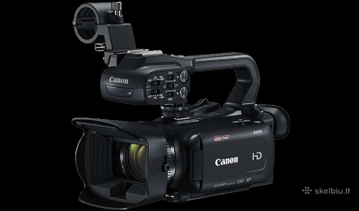 Canon video kamera Xa15 Xa30 Xa35 Xf400 Gx10 Xc15 - nuotraukos Nr. 2
