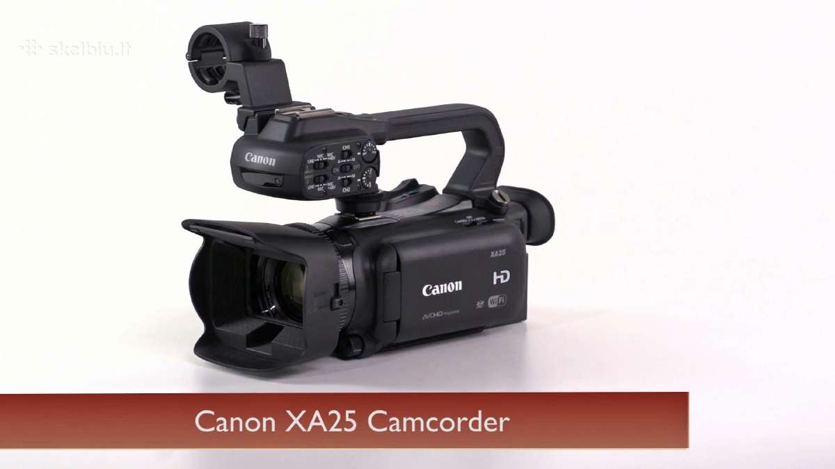 Canon video kamera Xa15 Xa30 Xa35 Xf400 Gx10 Xc15 - nuotraukos Nr. 3