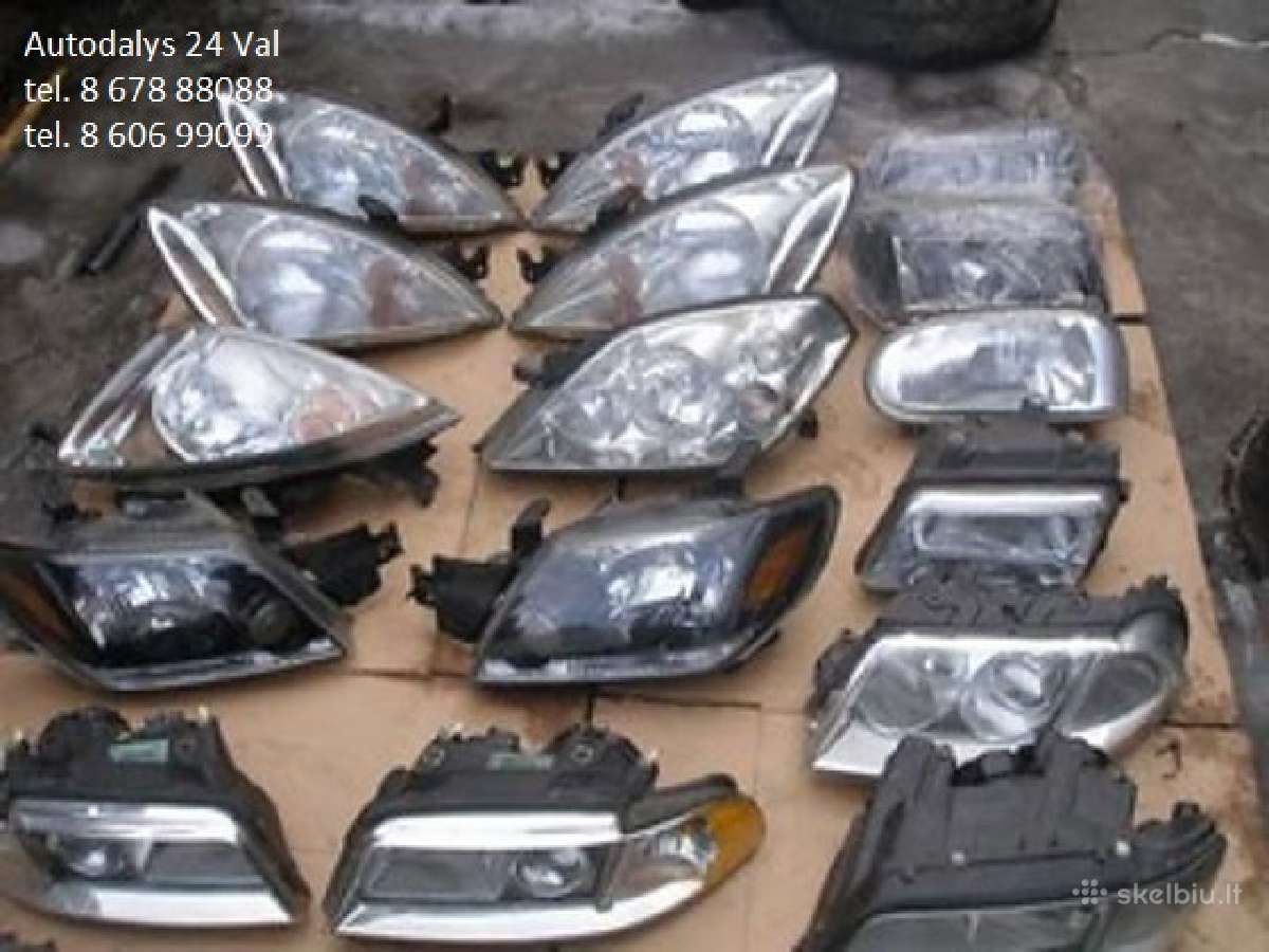 Automobiliu zibintai Kebulo dalys Sparnai