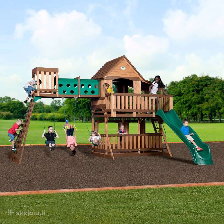 Vaikų žaidimo aikštelės laukui Woodlit kedras - nuotraukos Nr. 5