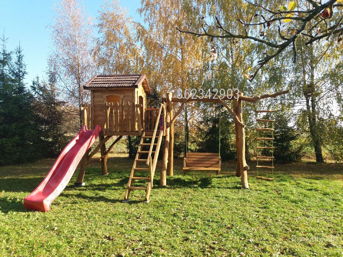 Pavėsinės, šulinio apdaila,vaikų žaidimų aikštelės - nuotraukos Nr. 27