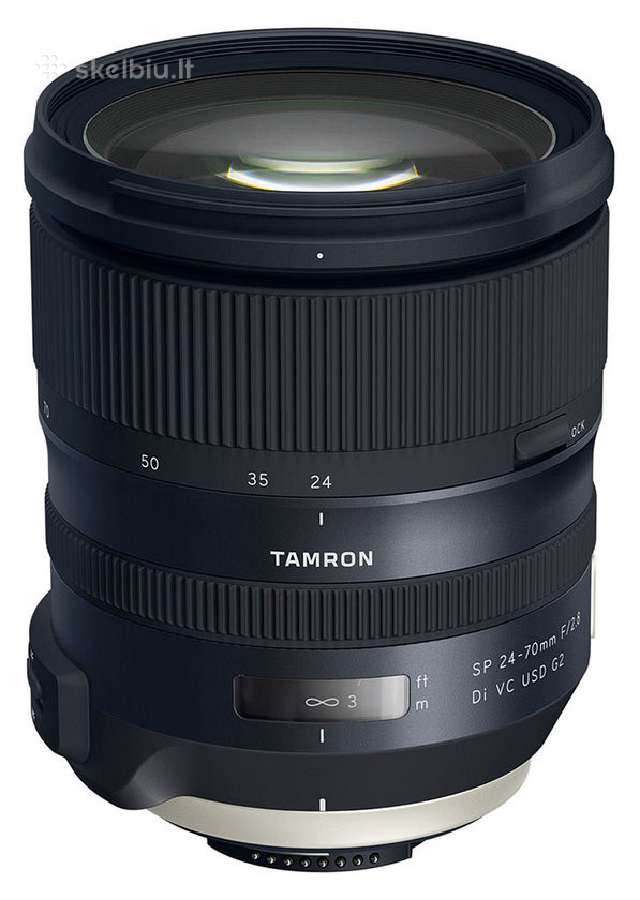 Tamron Sp 24-70mm f/2.8 Di Vc Usd G2 | Skelbiu.lt Tamron Sp 24-70mm f/2.8 Di Vc Usd G2