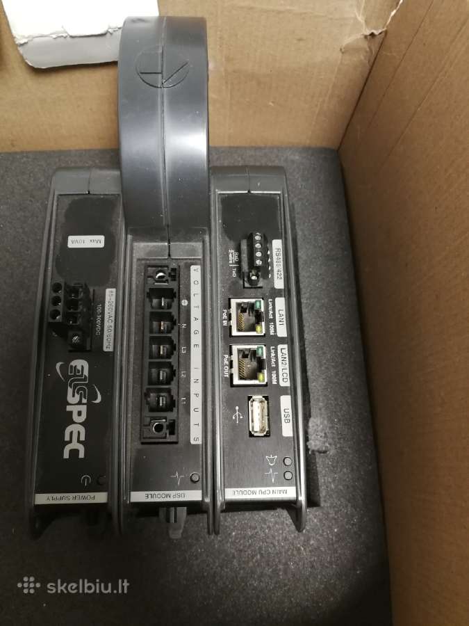 Stacionarūs Elspec G4400 Blackbox elektros energij