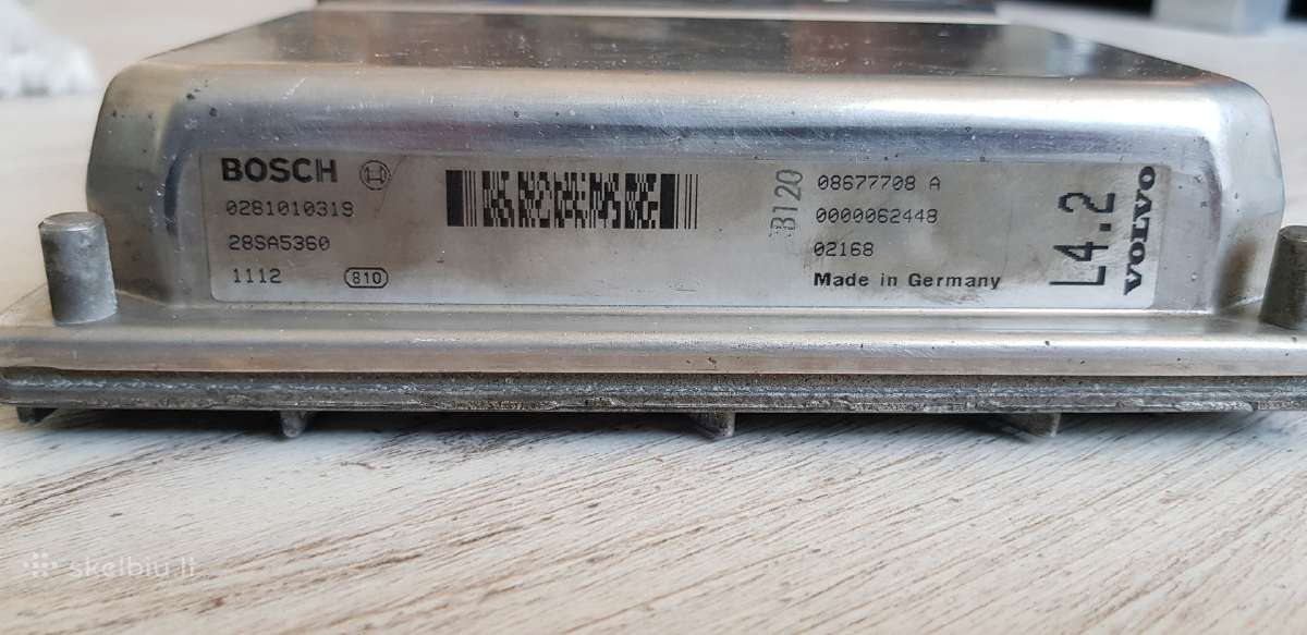Volvo S60 2002 96kw 2.4d detales - nuotraukos Nr. 8