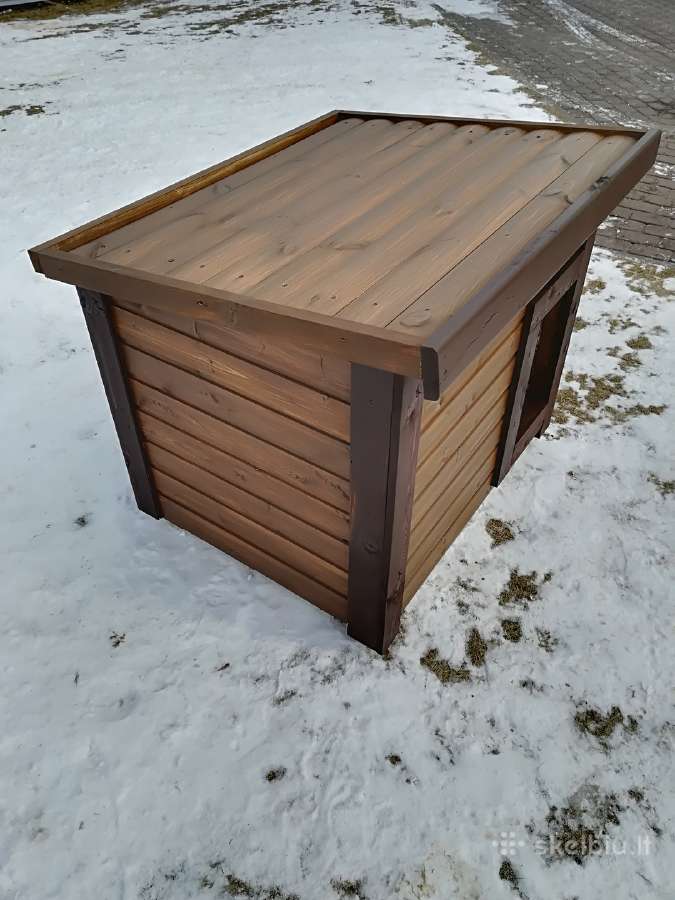 Voljerai, šiltintos budos - nuotraukos Nr. 24